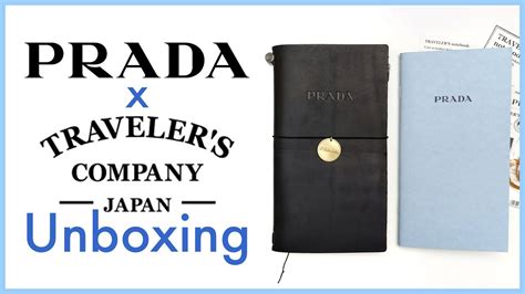 prada traveler's notebook|Prada × TRAVELER’S COMPANY.